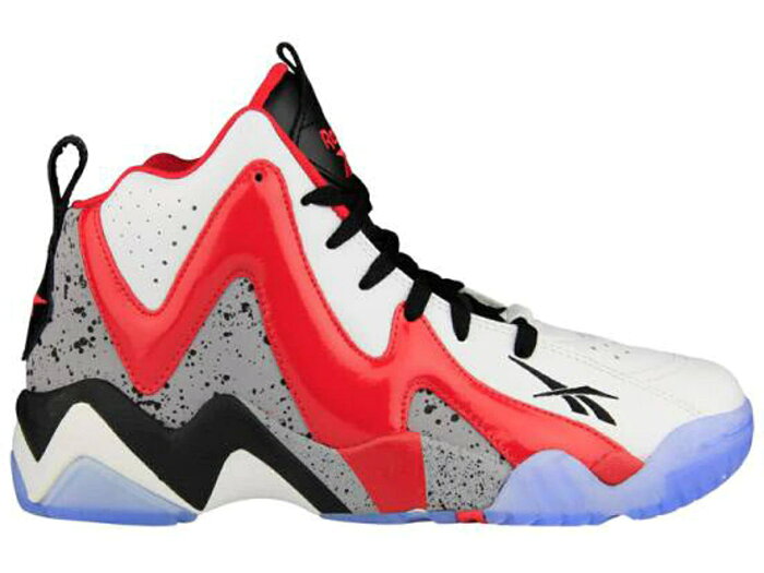 リーボック REEBOK カミカゼ スニーカー 【 KAMIKAZE II TRAILBLAZERS WHITE BLACK RED 】