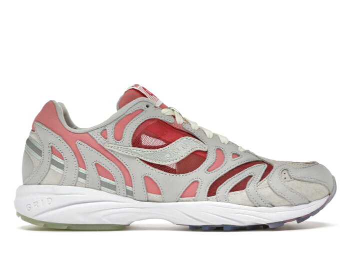 サッカニー SAUCONY END. スニーカー 【 AZURA 2000 THE BRAIN PINK OFFWHITE 】