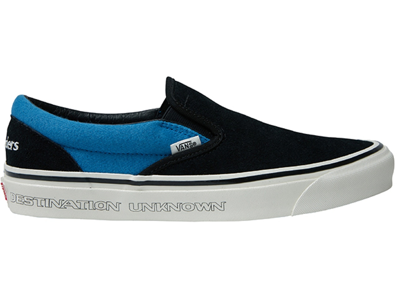  Х 饷å åݥ  ֥å Ŀ ֥롼  ۥ磻 ˡ   VANS CLASSIC SLIP-ON 98 DX LIBERAIDERS / BLACK BLUE WHITE 