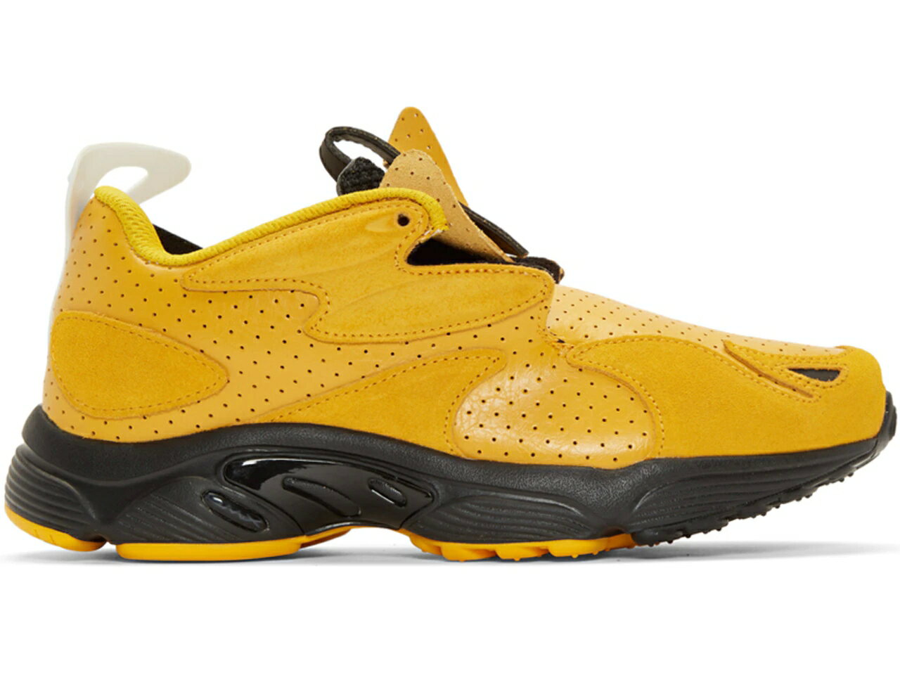 リーボック ゴールド 黒色 ブラック 白色 ホワイト キャメル スニーカー メンズ 【 REEBOK DAYTONA EXPERIMENT PYER MOSS FIERCE GOLD / FIERCE GOLD BLACK WHITE CAMEL 】