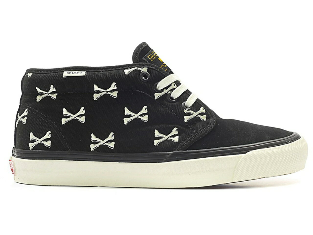 ヴァンズ バンズ チャッカ ブーツ ダブルタップス 黒色 ブラック チャッカブーツ スニーカー メンズ 【 VANS CHUKKA BOOT WTAPS BLACK CROSSBONES / 】