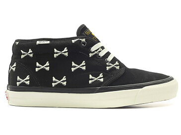 ヴァンズ VANS バンズ チャッカ ブーツ ダブルタップス 黒色 ブラック チャッカブーツ スニーカー 【 WTAPS BLACK CROSSBONES 】