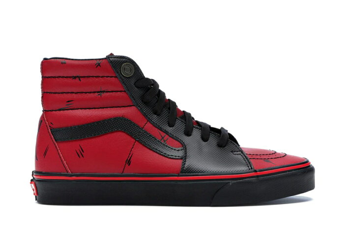 ヴァンズ VANS バンズ スケートハイ スニーカー 【 SK8HI MARVEL DEADPOOL RED BLACK 】