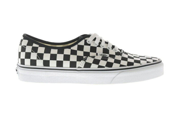 ヴァンズ VANS バンズ オーセンティック スニーカー 【 AUTHENTIC CHECKERBOARD BLACK TRUE WHITE 】