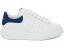 쥭ޥå  Ŀ ֥롼  ۥ磻 WOMEN'S ˡ ǥ  ALEXANDER MCQUEEN ALEXANDER MCQUEEN OVERSIZED WORKER BLUE (WOMEN'S) / WHITE 