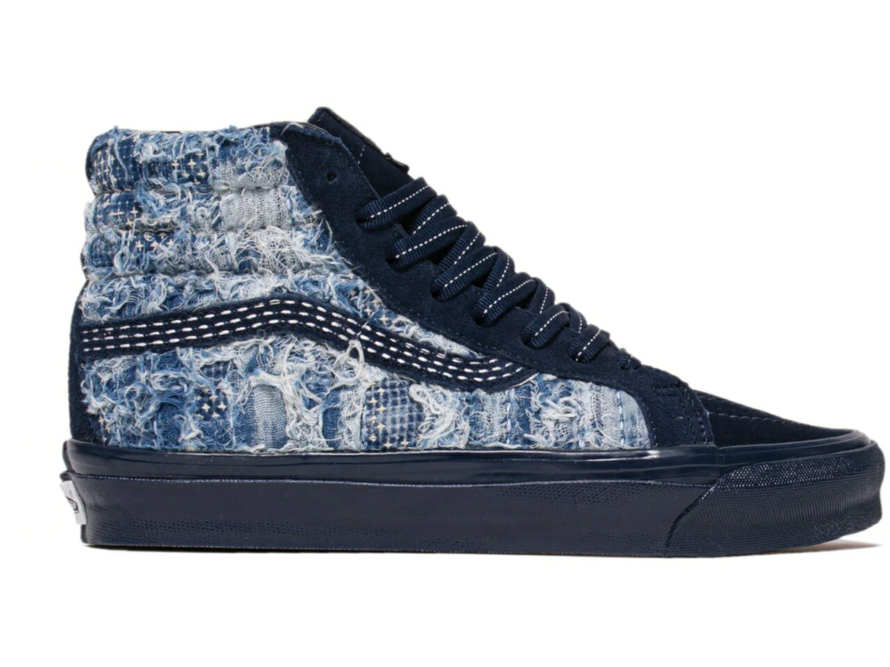 ヴァンズ VANS バンズ ボルト スケートハイ スニーカー 【 VAULT SK8HI FDMTL 2021 INDIGO DISTRESSED 】