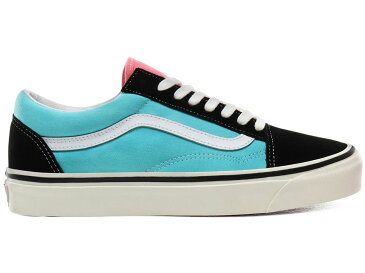 ヴァンズ VANS バンズ アナハイム ファクトリー 黒色 ブラック オールドスクール スニーカー 【 36 DX ANAHEIM FACTORY BLACK AQUA OG 】