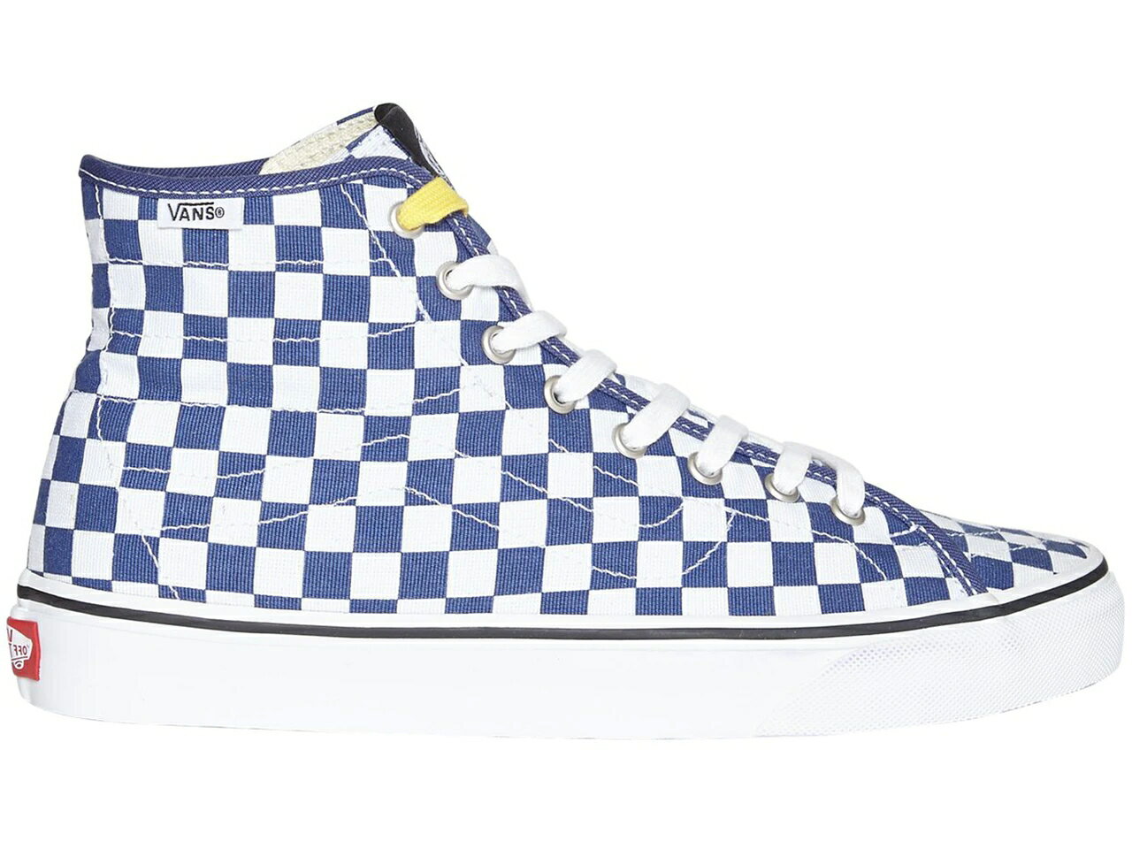 ヴァンズ VANS バンズ スケートハイ スニーカー 【 SK8HI DECONSTRUCTED NOAH BLUE NAVY CHECKERBOARD 】