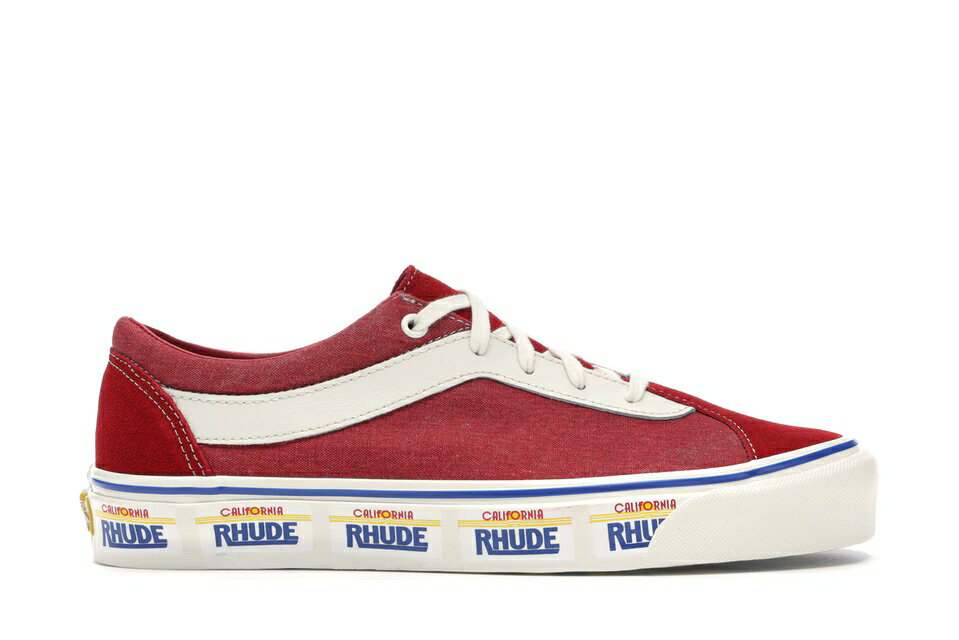 ヴァンズ VANS バンズ スニーカー 【 BOLD NI RHUDE RED PLATE 】