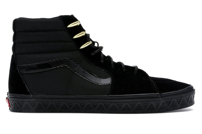 ヴァンズ VANS バンズ スケートハイ 黒色 ブラック スニーカー 【 SK8HI MARVEL BLACK PANTHER 】