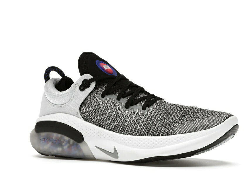 ナイキ NIKE ラン フライニット ピュア スニーカー 【 JOYRIDE RUN FLYKNIT PURE PLATINUM BLACK IRON GREY RACER BLUE 】