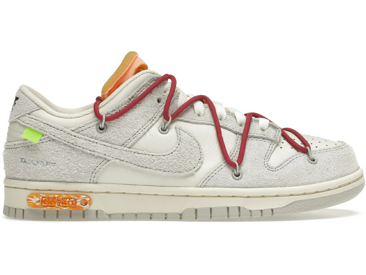 ナイキ NIKE ダンク オフホワイト ダンクロー スニーカー 【 OFFWHITE LOT 35 SAIL NEUTRAL GREYSWEET BEET 】