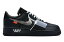 ʥ եۥ磻  ֥å 俧 С ե '07 ˡ   NIKE AIR FORCE 1 LOW OFF-WHITE MOMA (WITH SOCKS) / BLACK METALLIC SILVER BLACK 