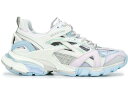 バレンシアガ 白色 ホワイト ピンク 青色 ブルー TRACK.2 WOMEN'S スニーカー レディース 【 BALENCIAGA PASTEL (WOMEN'S) / WHITE PINK BLUE 】