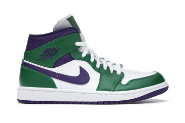 ナイキ ジョーダン JORDAN ミッド スニーカー 【 1 MID INCREDIBLE HULK ALOE VERDE COURT PURPLEWHITE 】