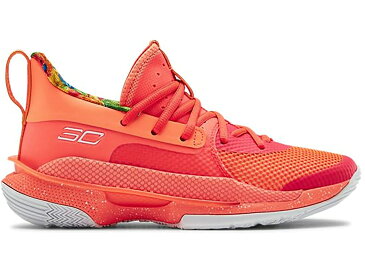 アンダーアーマー UNDER ARMOUR カリー ジュニア キッズ 【 CURRY 7 SOUR PATCH KIDS PEACH GS BETA PLASMA 】