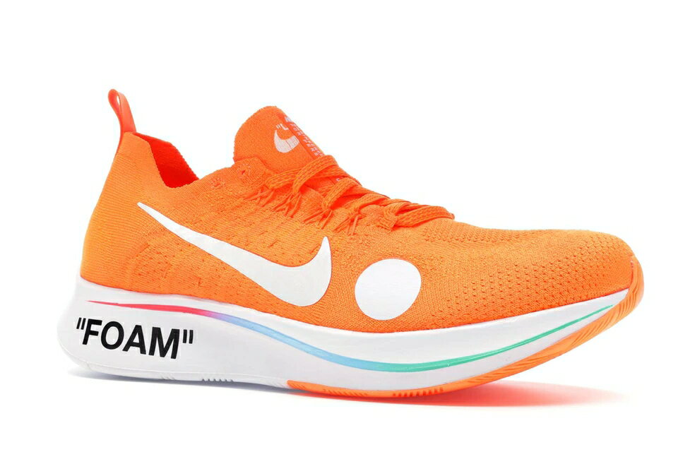 ナイキ NIKE ズーム オフホワイト ズームフライ スニーカー 【 MERCURIAL OFFWHITE TOTAL ORANGE WHITEVOLT 】