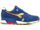 ディアドラ スニーカー 運動靴 青色 ブルー スニーカー メンズ 【 DIADORA N9000 PACKER SHOES AZZURRI / OLYMPIAN BLUE 】 メンズ スニーカー