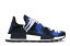 アディダス 青色 ブルー パワー コア 黒色 ブラック スニーカー メンズ 【 ADIDAS NMD HU PHARRELL X BBC BLUE PLAID / POWER BLUE CORE BLACK CLOUD 】