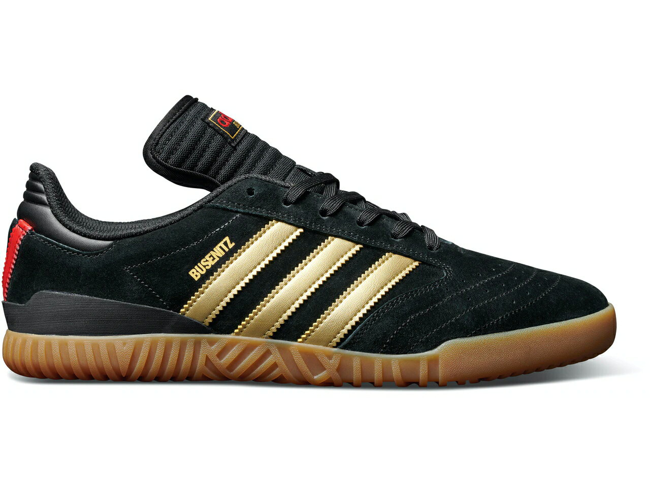 AfB_X RA F ubN S[h Xj[J[ Y y ADIDAS BUSENITZ INDOOR SUPER 15TH ANNIVERSARY / CORE BLACK GOLD METALLIC z