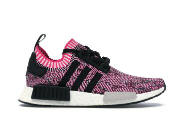 アディダス ADIDAS ピンク ローズ レディース スニーカー 【 NMD PINK ROSE R1 PRIMEKNIT WOMENS CORE BLACK FOOTWEAR WHITE 】