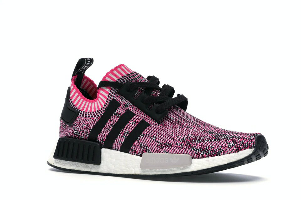 アディダス ADIDAS ピンク ローズ レディース スニーカー 【 NMD PINK ROSE R1 PRIMEKNIT WOMENS CORE BLACK FOOTWEAR WHITE 】