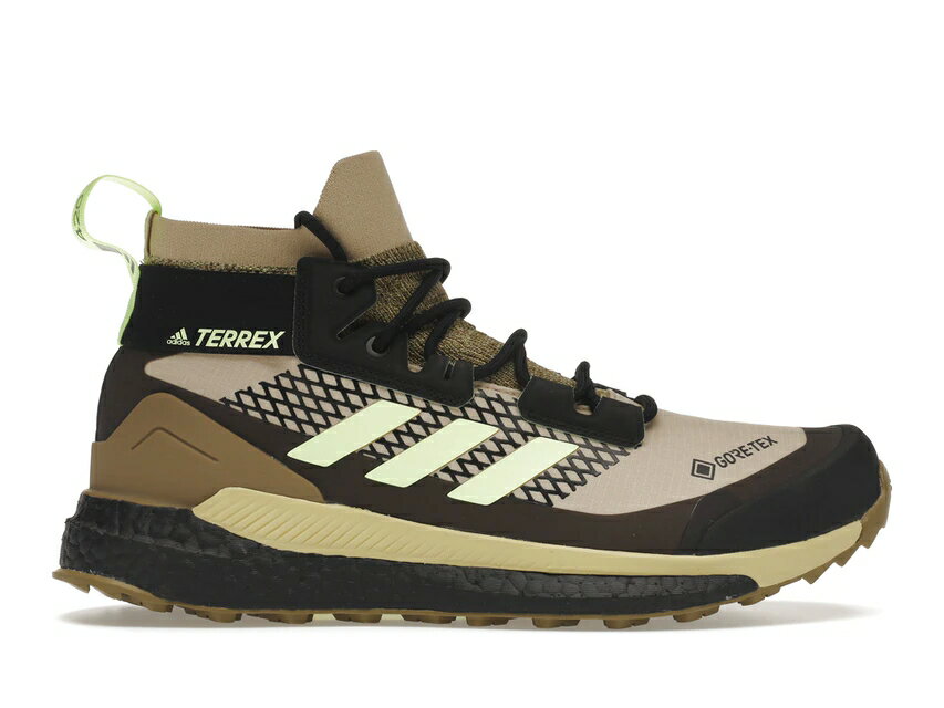 アディダス ADIDAS フリー ゴアテックス スニーカー 【 TERREX FREE HIKER GORETEX SAVANNA HIRES YELLOW CORE BLACK 】