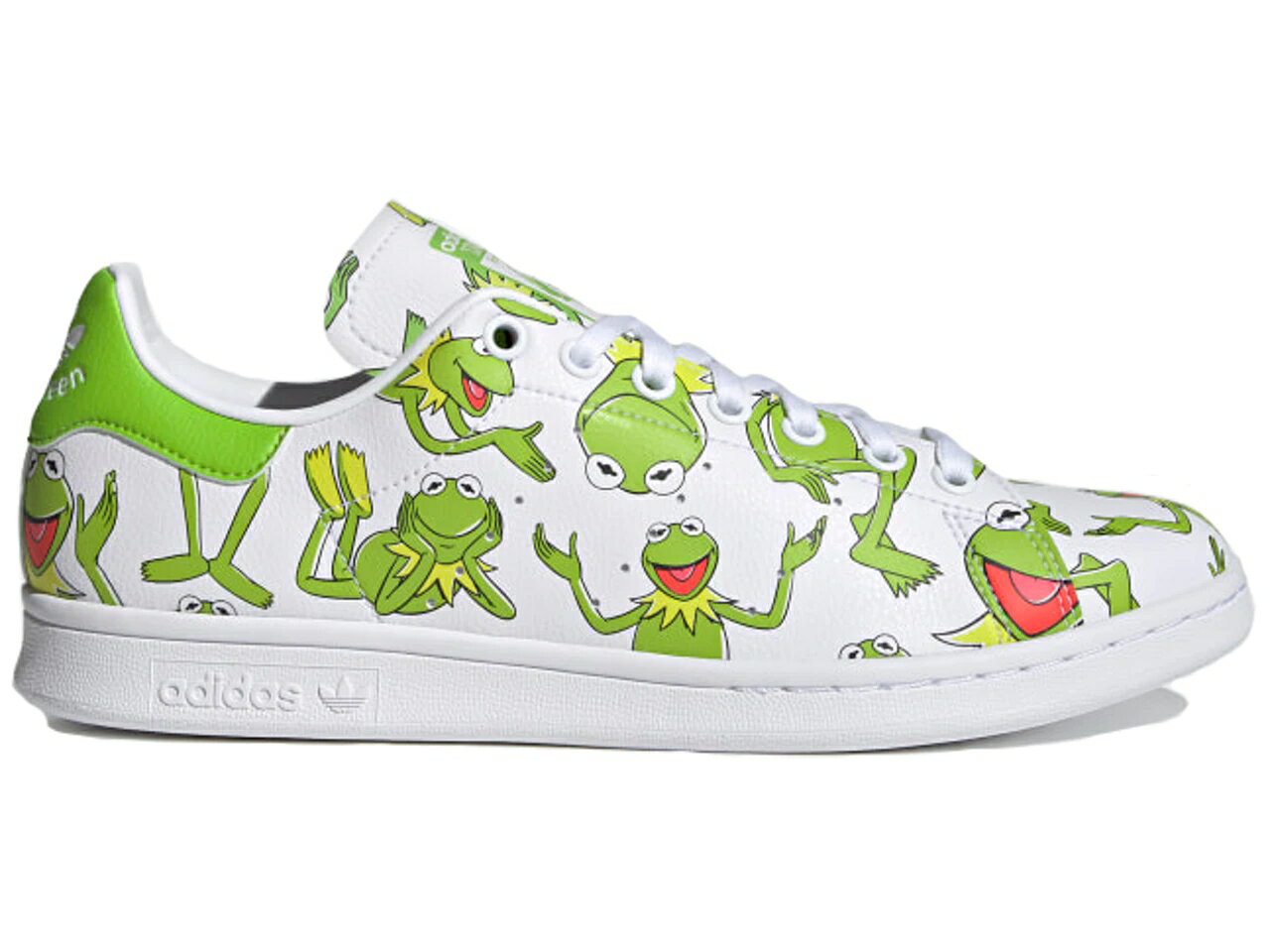 アディダス ADIDAS スタンスミス スニーカー 【 KERMIT THE FROG PRINT CLOUD WHITE PANTONE 】