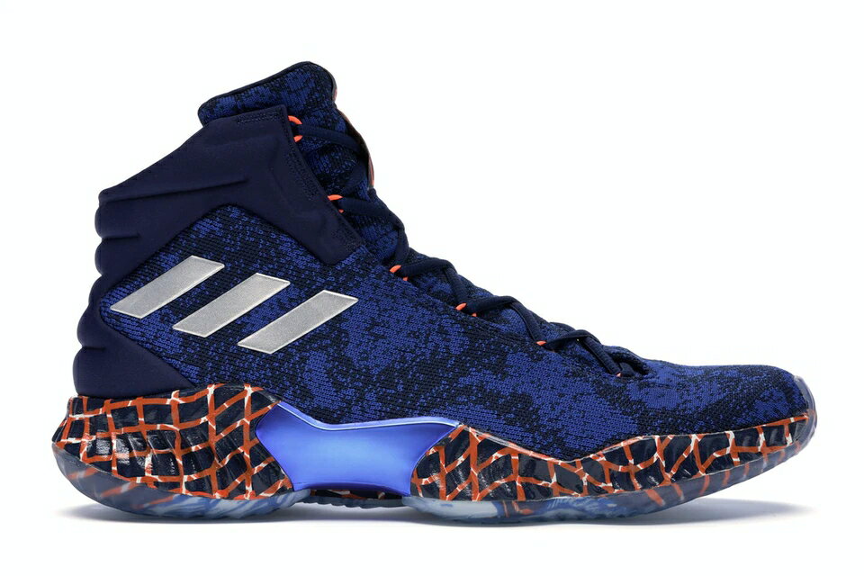 アディダス ADIDAS プロ バウンス プロバウンス スニーカー 【 2018 KRISTAPS PORZINGIS UNICORN BLUE HIRES ORANGE OFF WHITE 】