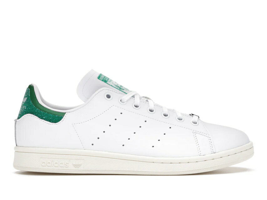 アディダス ADIDAS 白色 ホワイト スタンスミス スニーカー 【 SWAROVSKI WHITE GREEN CLOUD COLLEGIATE 】