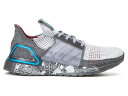 アディダス ウルトラ ブースト 灰色 グレー シアン ウルトラブースト スターウォーズ スニーカー メンズ 【 ADIDAS ULTRA BOOST 19 STAR WARS MILLENNIUM / GREY FIVE GREY TWO BRIGHT CYAN 】