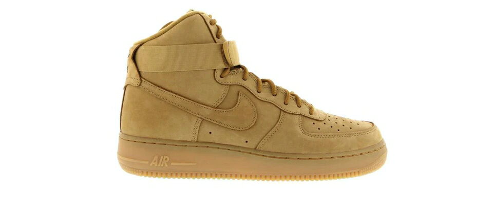 楽天スニケスナイキ ハイ ウィート 緑 グリーン エアフォース スニーカー メンズ 【 NIKE AIR FORCE 1 HIGH WHEAT （2015） / FLAX FLAX OUTDOOR GREEN 】