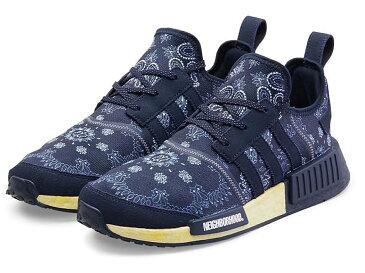 アディダス ADIDAS スニーカー 【 NMD R1 NEIGHBORHOOD PAISLEY NAVY BLUE WHITE 】