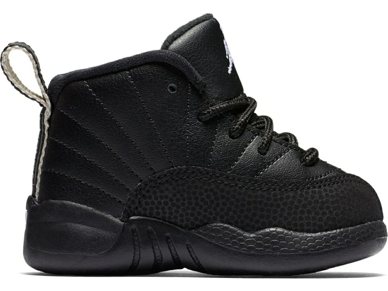 楽天スニケスナイキ ジョーダン 黒色 ブラック 白色 ホワイト 【 JORDAN 12 RETRO THE MASTER （TD） / BLACK RATTAN WHITE METALLIC 】