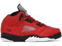 ナイキ ジョーダン JORDAN 赤 レッド キッズ 【 RED 5 RETRO RAGING BULL 2021 PS VARSITY BLACKWHITE 】