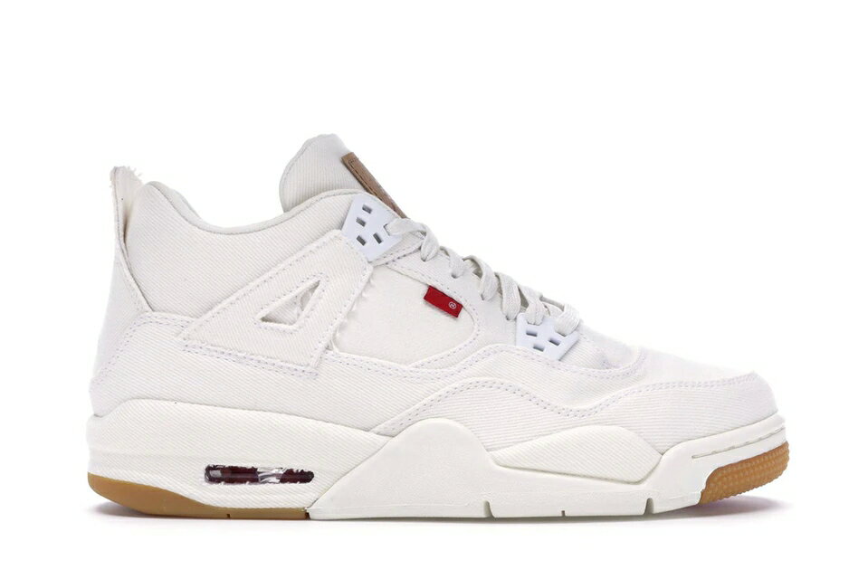 ナイキ ジョーダン 白色 ホワイト LEVI'S 【 JORDAN 4 RETRO WHITE (GS) (BLANK TAG) / WHITE WHITE-WHITE 】 キッズ ベビー マタニティ スニーカー