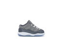 ナイキ ジョーダン クール 灰色 グレー 白色 ホワイト 【 JORDAN 11 RETRO LOW COOL GREY (TD) / MEDIUM GREY WHITE GUNSMOKE 】