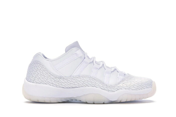 ナイキ ジョーダン JORDAN ピュア プラチナム ジュニア キッズ 【 PLATINUM 11 RETRO LOW HEIRESS PURE GS WHITE WHITEPURE 】