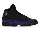 ナイキ ジョーダン サーティーン コート 紫 パープル 黒色 ブラック 白色 ホワイト 【 JORDAN 13 RETRO COURT PURPLE (GS) / BLACK COURT PURPLE WHITE 】 キッズ ベビー マタニティ スニーカー