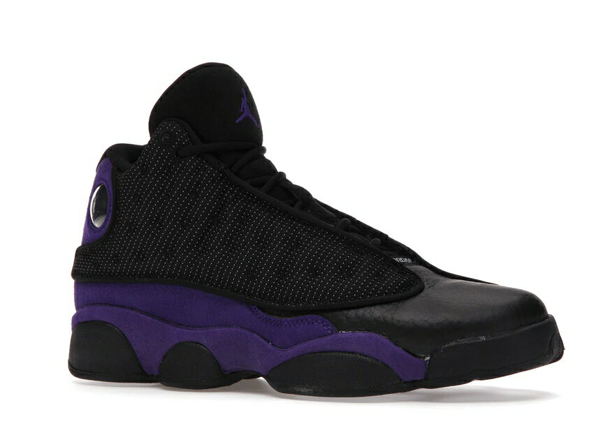 ナイキ ジョーダン JORDAN サーティーン コート 紫 パープル ジュニア キッズ 【 13 PURPLE RETRO COURT GS BLACK PURPLEWHITE 】