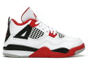 ナイキ ジョーダン JORDAN ファイア 赤 レッド キッズ 【 RED 4 RETRO FIRE 2020 PS WHITE BLACKTECH GREYFIRE 】