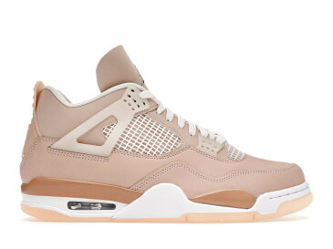 ナイキ ジョーダン JORDAN レディース スニーカー 【 4 RETRO SHIMMER WOMENS BRONZE ECLIPSEORANGE QUARTZMETALLIC SILVER 】