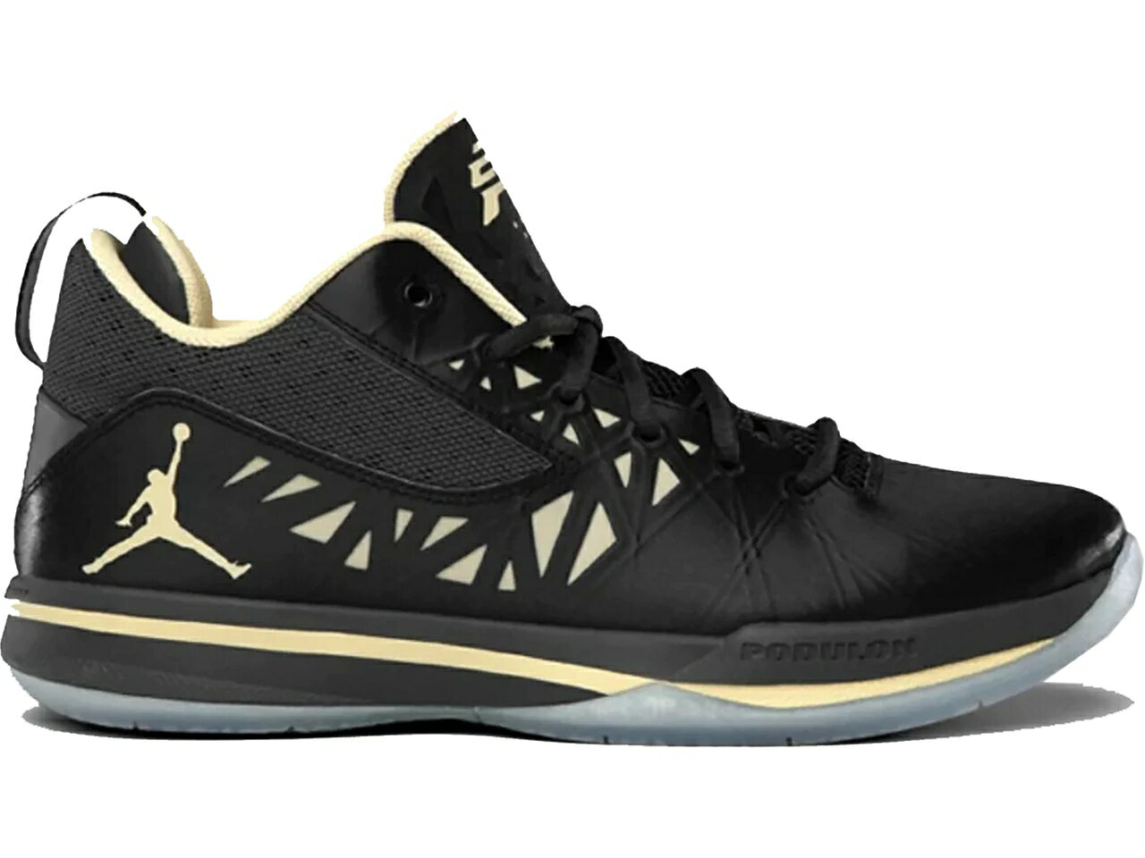 ナイキ ジョーダン 黒色 ブラック ベガス ゴールド CP3.V スニーカー メンズ 【 JORDAN BLACK VEGAS GOLD ANTHRACITE / BLACK VEGAS GOLD ANTHRACITE 】