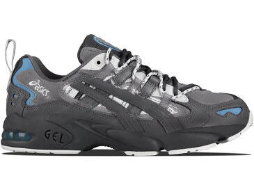 アシックス ASICS 灰色 グレー スニーカー 【 GELKAYANO 5 CHEMIST CREATIONS GREY BLUE SILVERBLUE 】