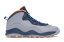 ナイキ ジョーダン ボブキャッツ 灰色 グレー 青色 ブルー スニーカー メンズ 【 JORDAN 10 RETRO BOBCATS / WOLF GREY NEW SLATE-ATOMIC ORANGE-DARK POWDER BLUE 】 445,500円