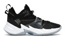 ナイキ ジョーダン 黒色 ブラック 灰色 グレー ZER0.3 【 JORDAN WHY NOT THE FAMILY (GS) / BLACK METALLIC GOLD-WHITE-WOLF GREY 】 キッズ ベビー マタニティ スニーカー