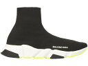 oVAK Xs[h g[i[ F ubN F CG[ Xj[J[ Y y BALENCIAGA SPEED TRAINER BLACK YELLOW 2019 / z