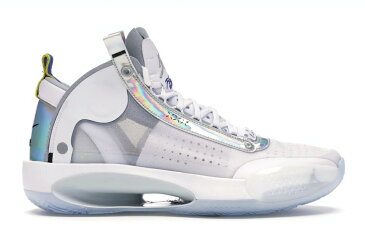 ナイキ ジョーダン JORDAN 白色 ホワイト スニーカー 【 XXXIV WHITE METALLIC SILVER SILVERWHITE 】