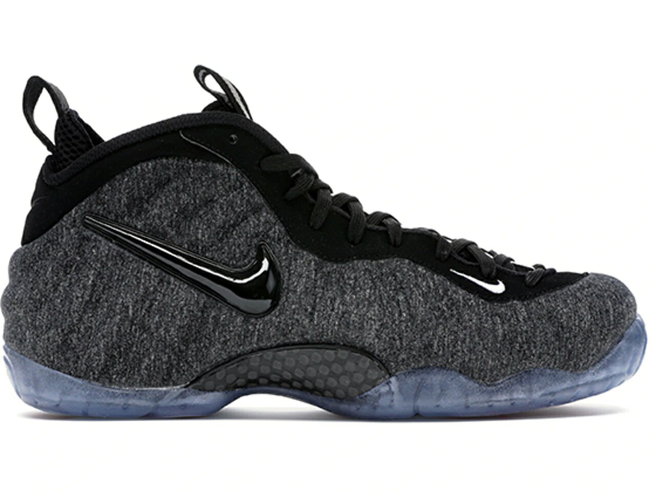 ナイキ NIKE フォームポジット プロ 灰色 グレー エアフォームポジットプロ スニーカー 【 FOAMPOSITE WOOL FLEECE DARK GREY HEATHER BLACKBLACK 】