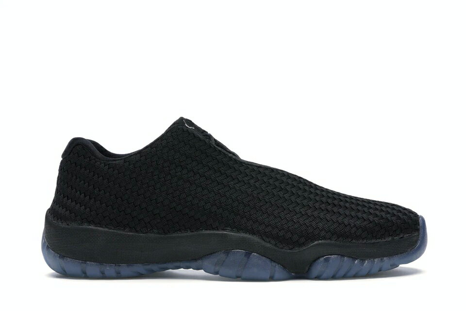 ナイキ ジョーダン 黒色 ブラック 青色 ブルー スニーカー メンズ 【 JORDAN FUTURE LOW GAMMA / BLACK BLACK GAMMA BLUE 】